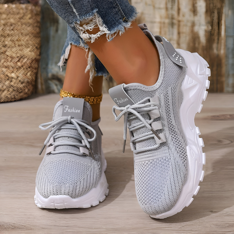 OrthoVogue™ - Ortopediska, Bekväma & Stilfulla Sneakers