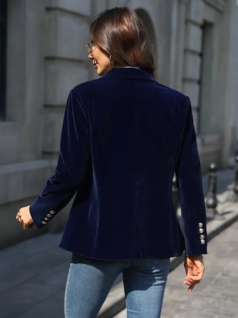 Eloura™ - Elegant Vintage Velourjacka
