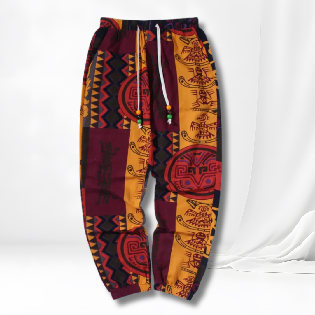 Zahara™ - Boho Tribal Print Bekväma Byxor