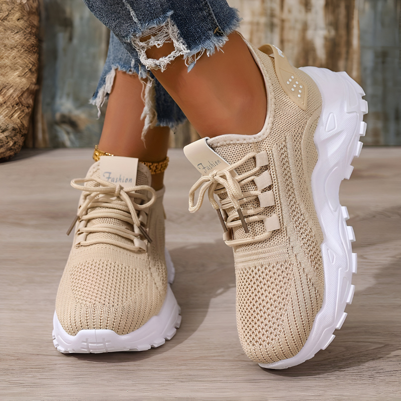 OrthoVogue™ - Ortopediska, Bekväma & Stilfulla Sneakers