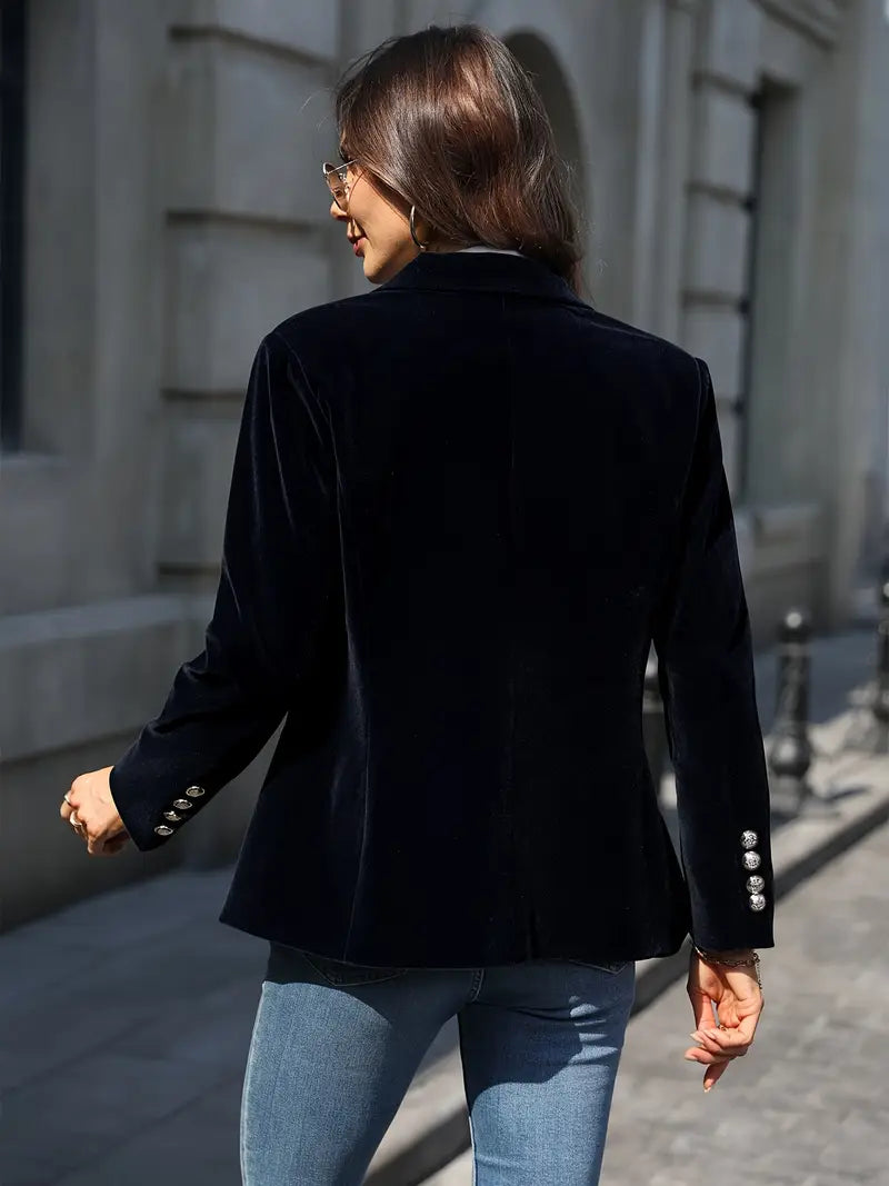 Eloura™ - Elegant Vintage Velourjacka