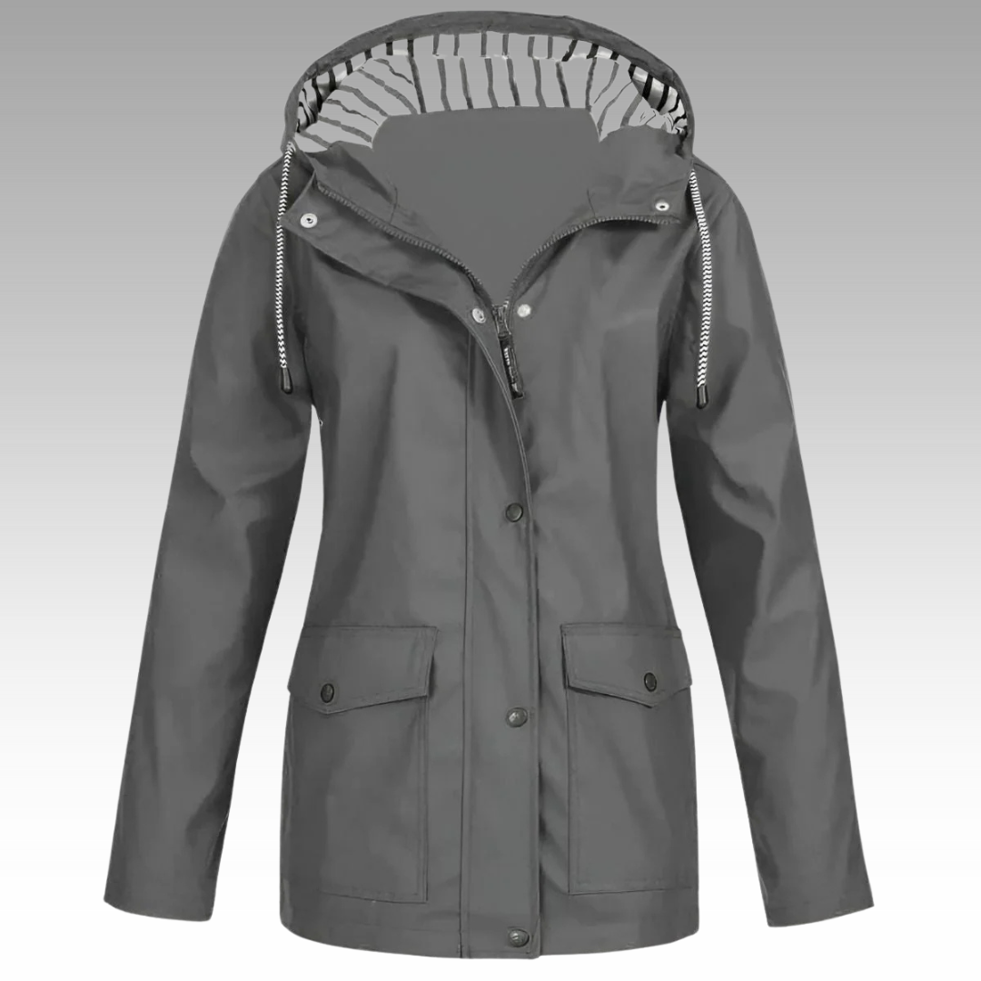 Therese™ - Vattentät Jacka - Elegant Design & Ultralätt Komfort för Alla Väder