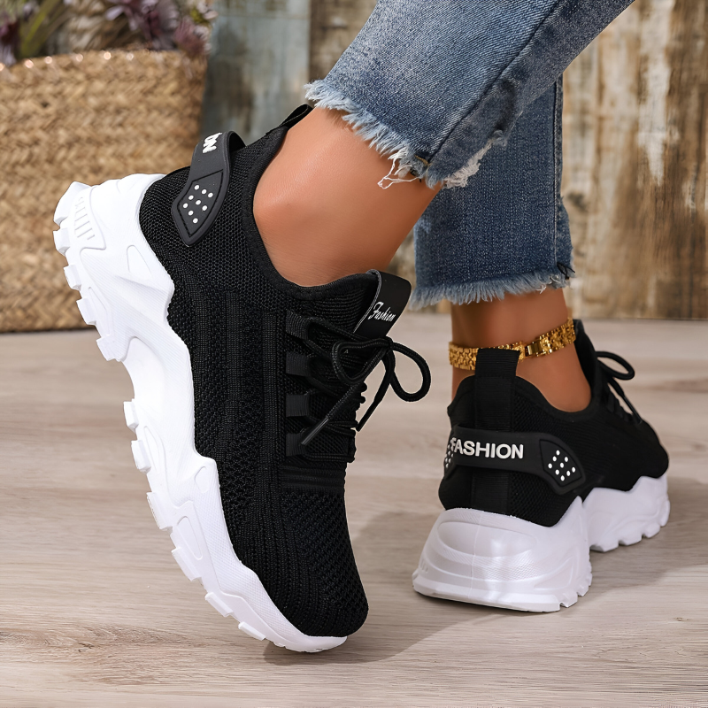 OrthoVogue™ - Ortopediska, Bekväma & Stilfulla Sneakers