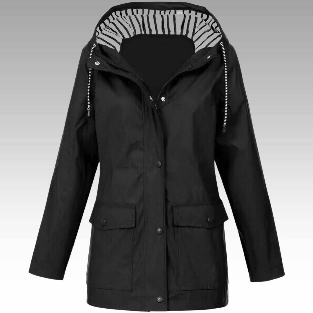 Therese™ - Vattentät Jacka - Elegant Design & Ultralätt Komfort för Alla Väder