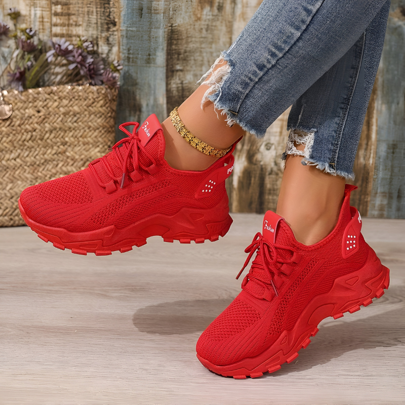 OrthoVogue™ - Ortopediska, Bekväma & Stilfulla Sneakers