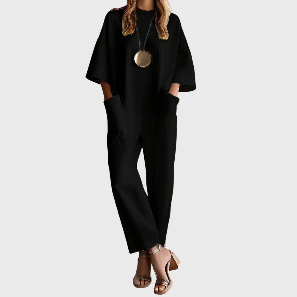 Overluze™ - Eleganta Overaller med Vida Ärmar