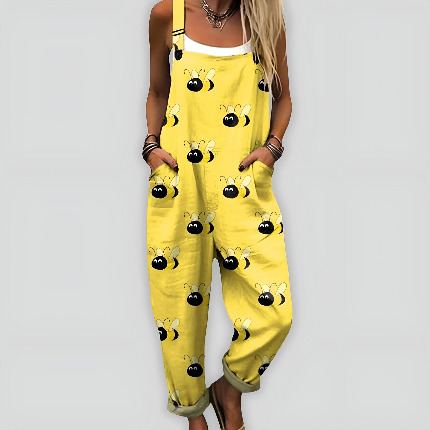 Faye™ - Bekväm och Stilren Jumpsuit med Ledig Passform