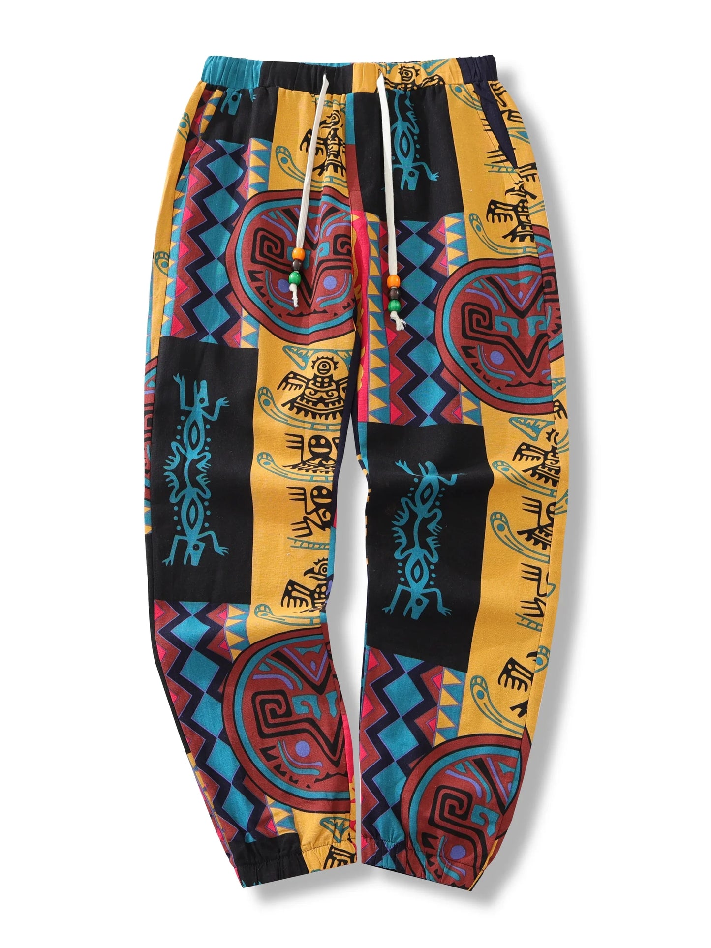 Zahara™ - Boho Tribal Print Bekväma Byxor
