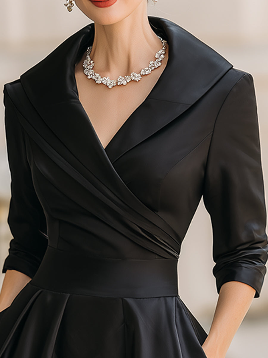 Lea™ - Elegant Midi-Klänning