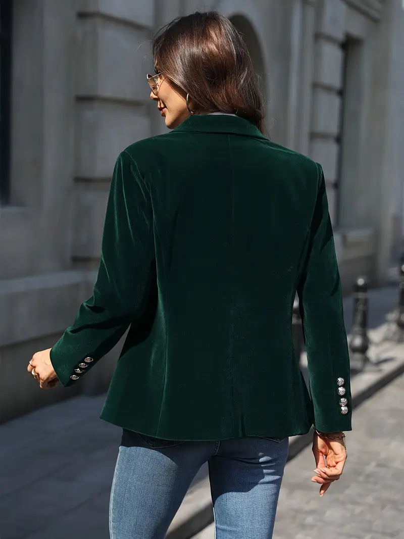 Eloura™ - Elegant Vintage Velourjacka