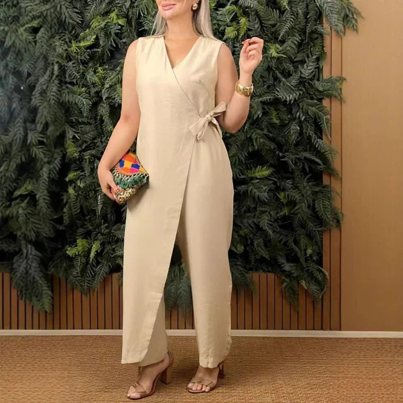 Classiva™ – Stilren Omlott-Jumpsuit – Elegant utan Ansträngning