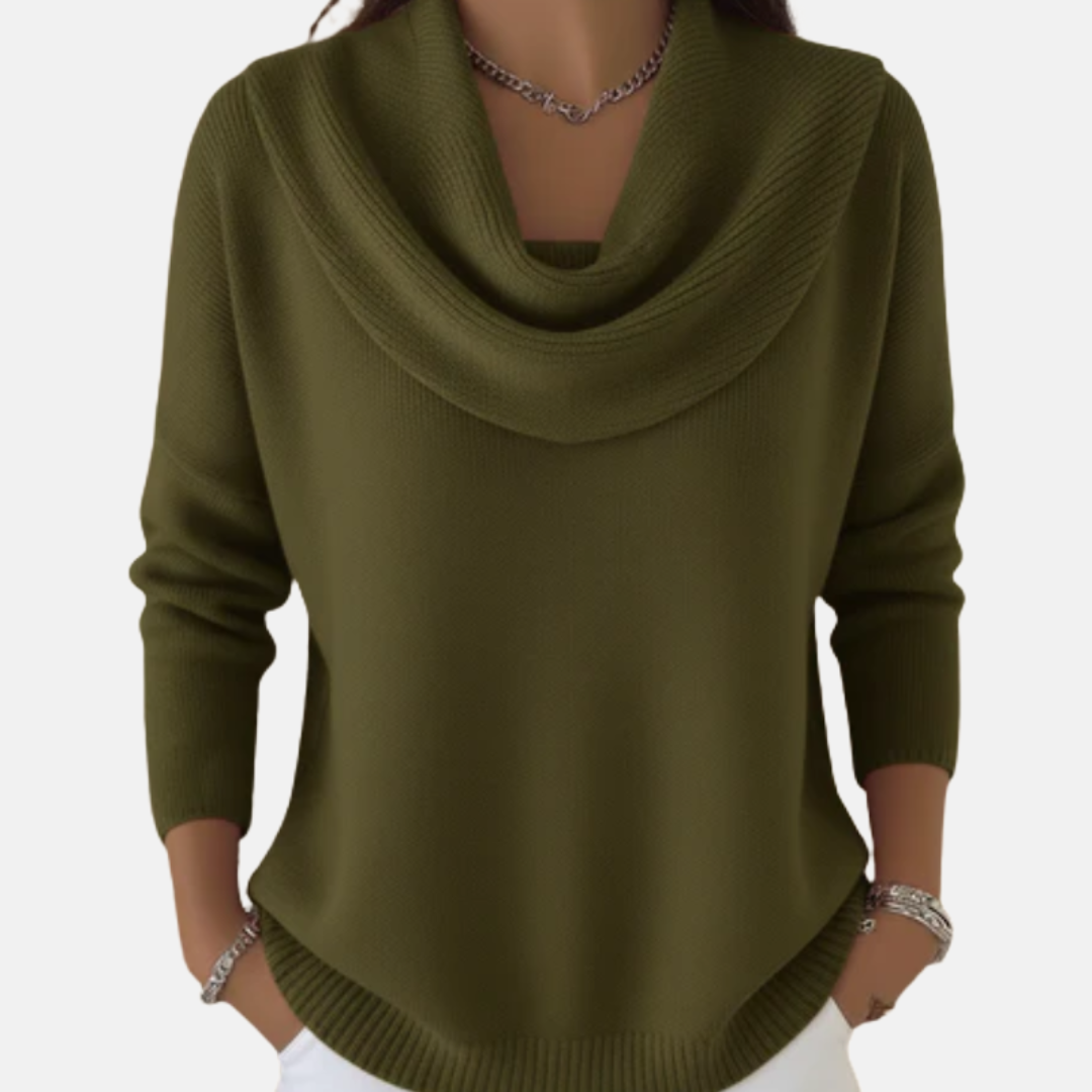 Agda™ – Mjuk & Stilren Långärmad Tröja