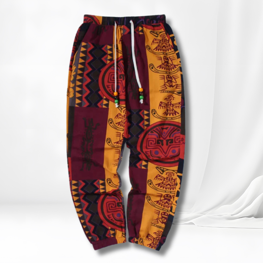 Zahara™ - Boho Tribal Print Bekväma Byxor