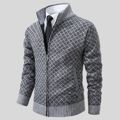Capsten™ - Elegant Stickad Kofta