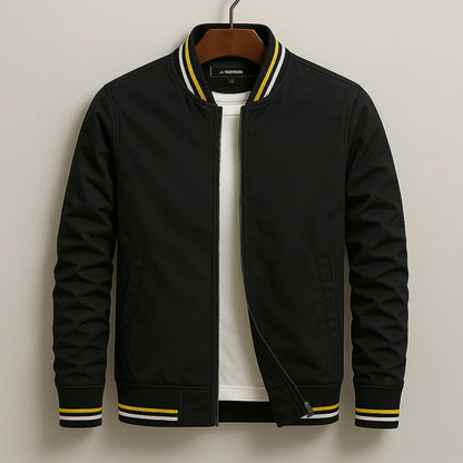 Maverick™ - Stilfull Randig Bomberjacka