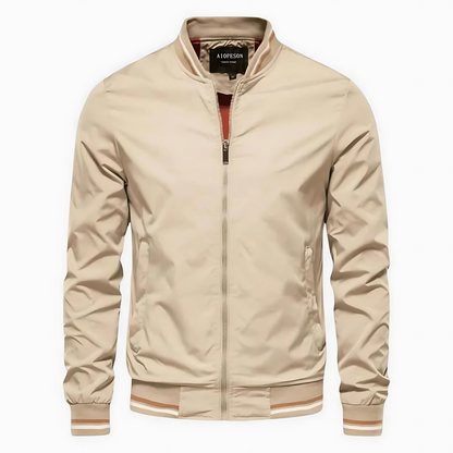 Maverick™ - Stilfull Randig Bomberjacka