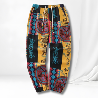 Zahara™ - Boho Tribal Print Bekväma Byxor