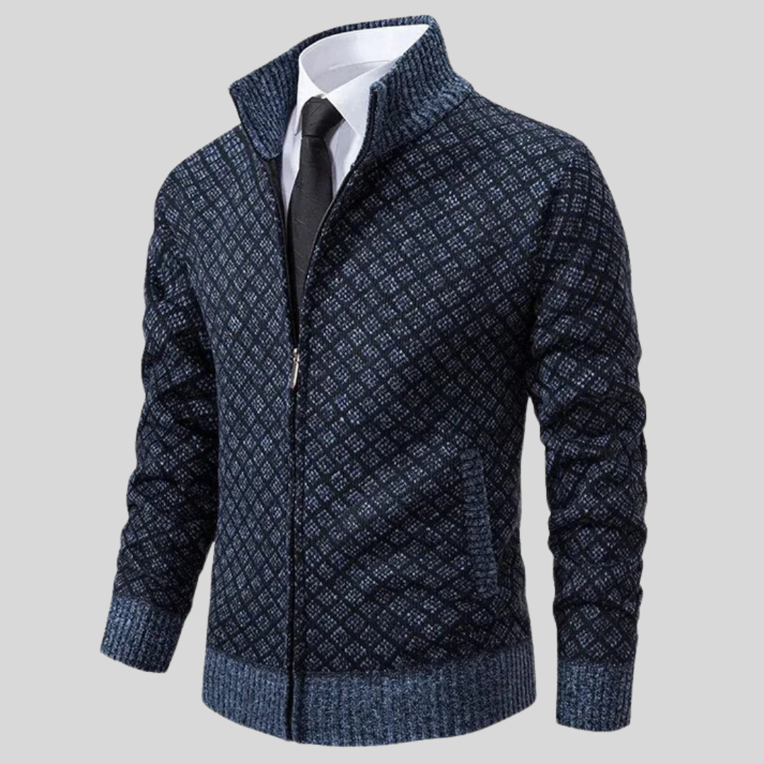 Capsten™ - Elegant Stickad Kofta