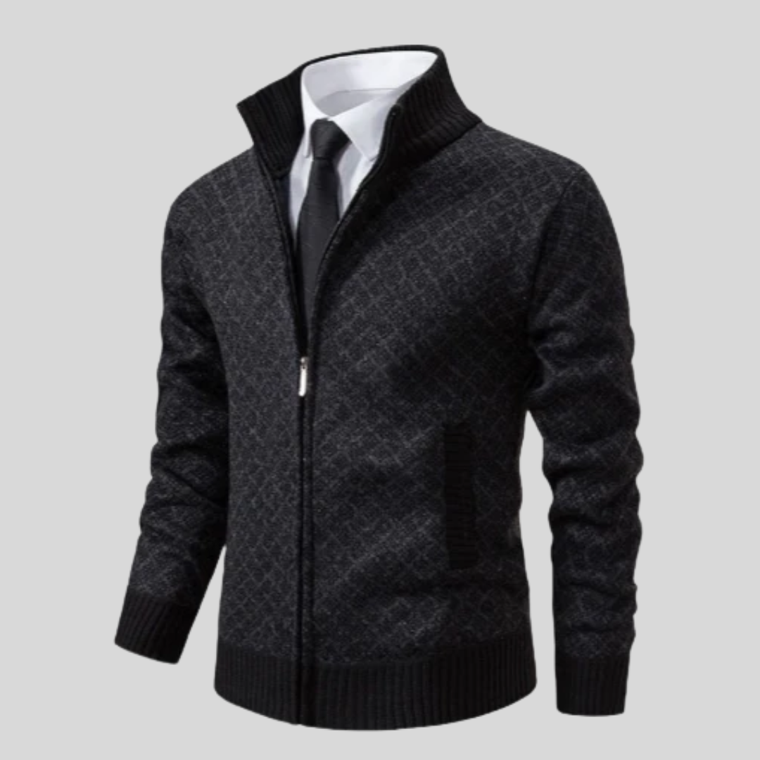 Capsten™ - Elegant Stickad Kofta