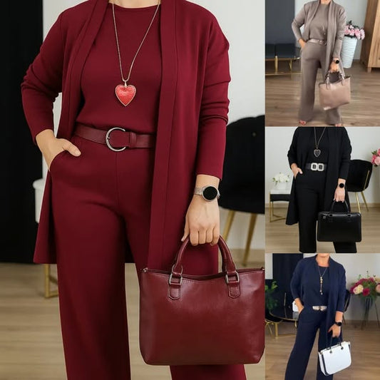 Velia™ - Bekvämt och Elegant 3-Delat Set