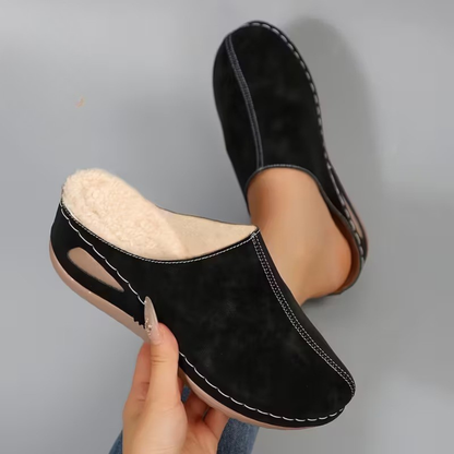 Embla™ - Mjuk Fleecefodrad Slip-on-loafers för Damer