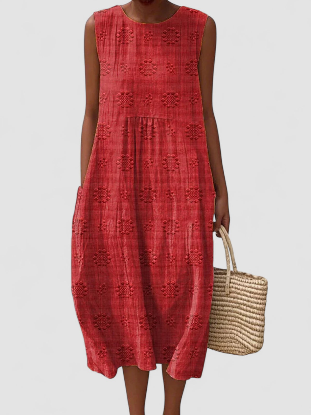 Zuleika™ - Naturlig Elegans och Sommarkomfort Klänning