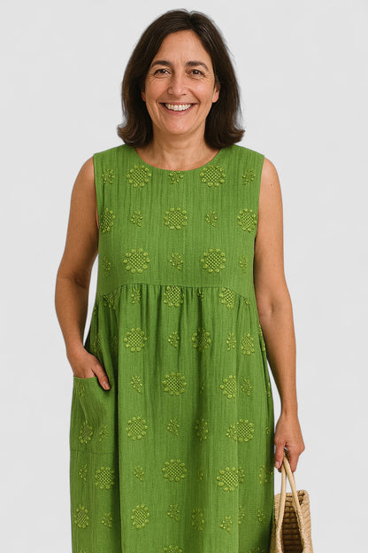 Zuleika™ - Naturlig Elegans och Sommarkomfort Klänning