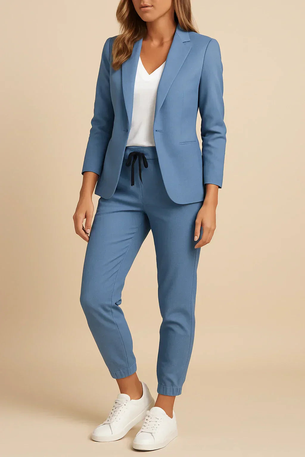 Elanova™ – Elegant Set med Kavaj och Byxor