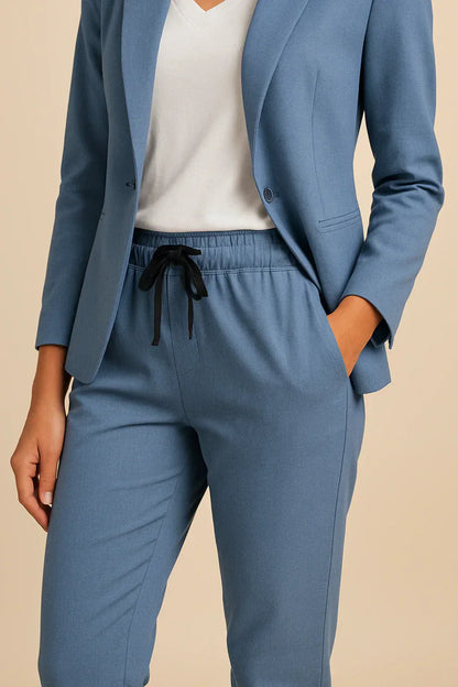 Elanova™ – Elegant Set med Kavaj och Byxor
