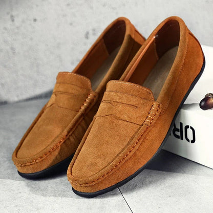 Mikael™ - Premium Supersköna Ortopediska Loafers i Mocka