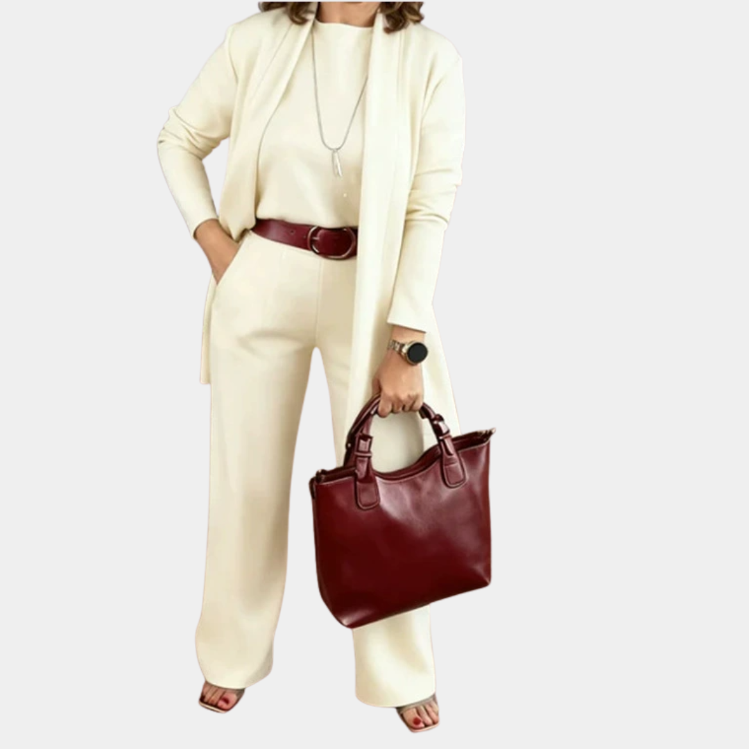 Elvy™ - Elegant och Mångsidigt Tredelat Damset