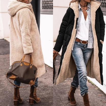 Sophia™ - Elegant och Bekväm Vändbar Kappa