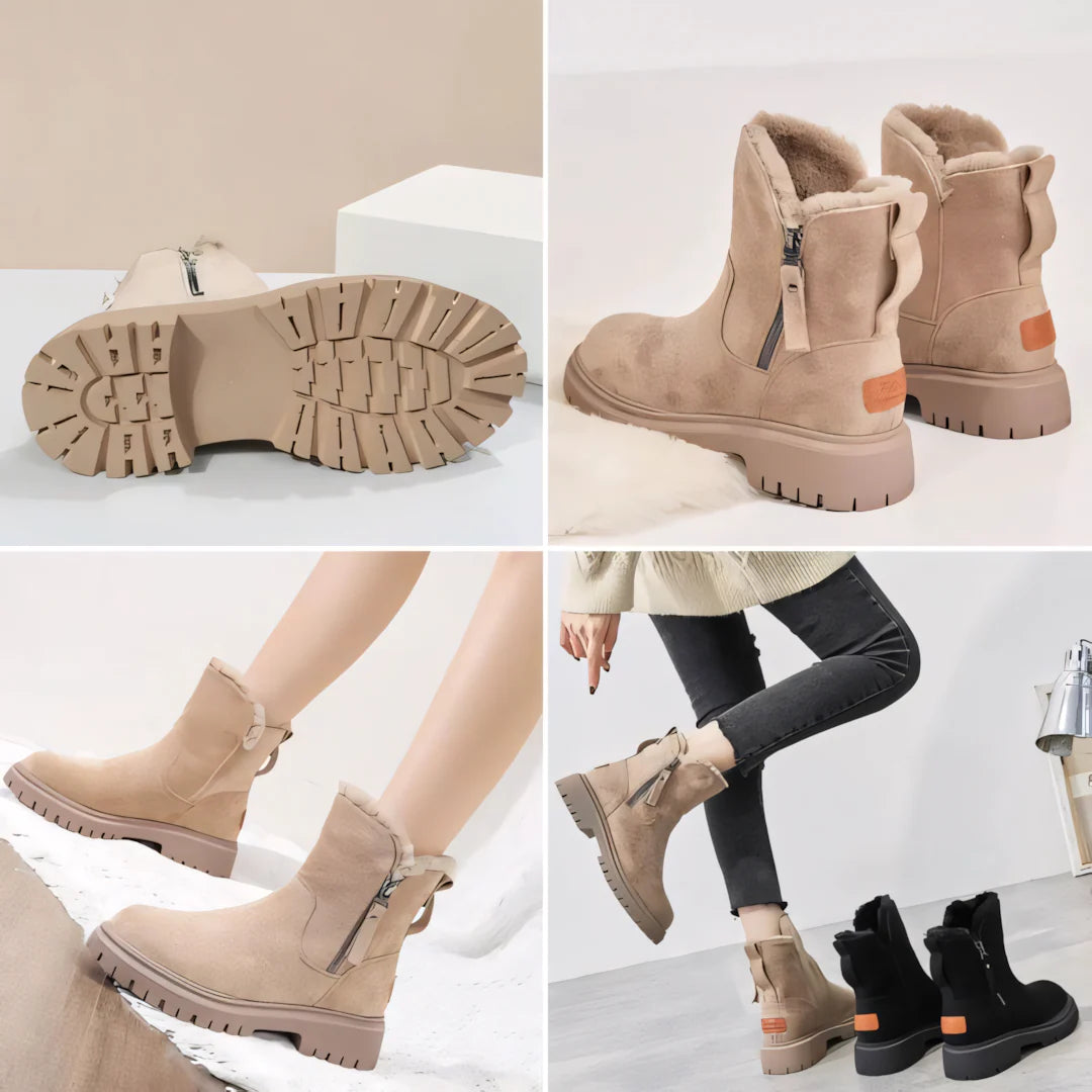 Wintera™ – Fodrade vinterkängor med sidodragkedja