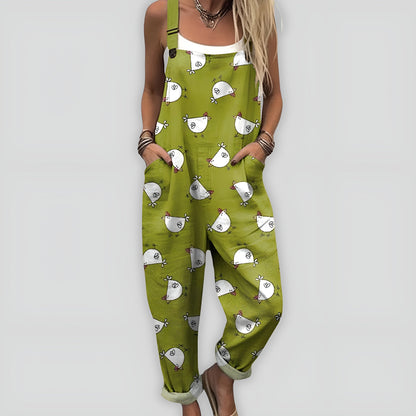 Faye™ - Bekväm och Stilren Jumpsuit med Ledig Passform