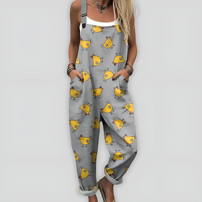 Faye™ - Bekväm och Stilren Jumpsuit med Ledig Passform