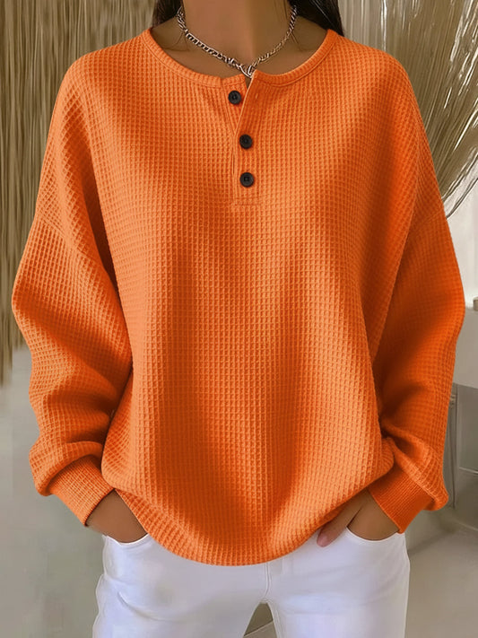 Snuvé™ - Ledig Rundhalsad Sweatshirt