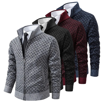 Capsten™ - Elegant Stickad Kofta