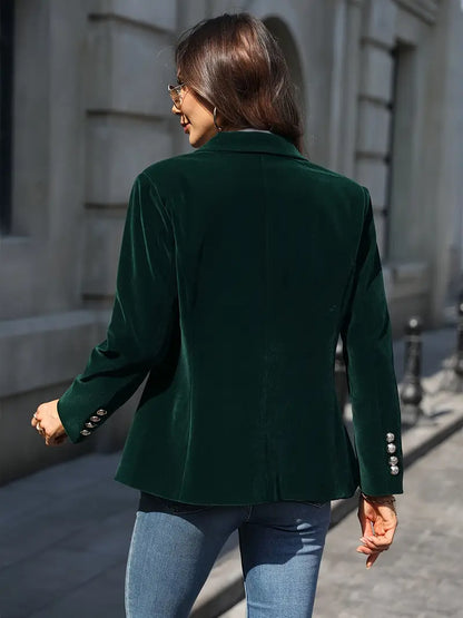 Eloura™ - Elegant Vintage Velourjacka