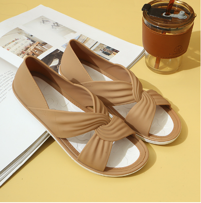 Aurélie™ - Bekväma Ortopediska Sommarsandaler