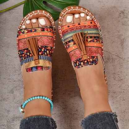 Tindra™ - Boho-stilens Bekväma Sandaler