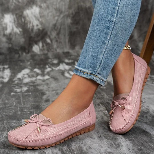 Evolia™ - Bekväma Loafers med Ortopediska Sulor